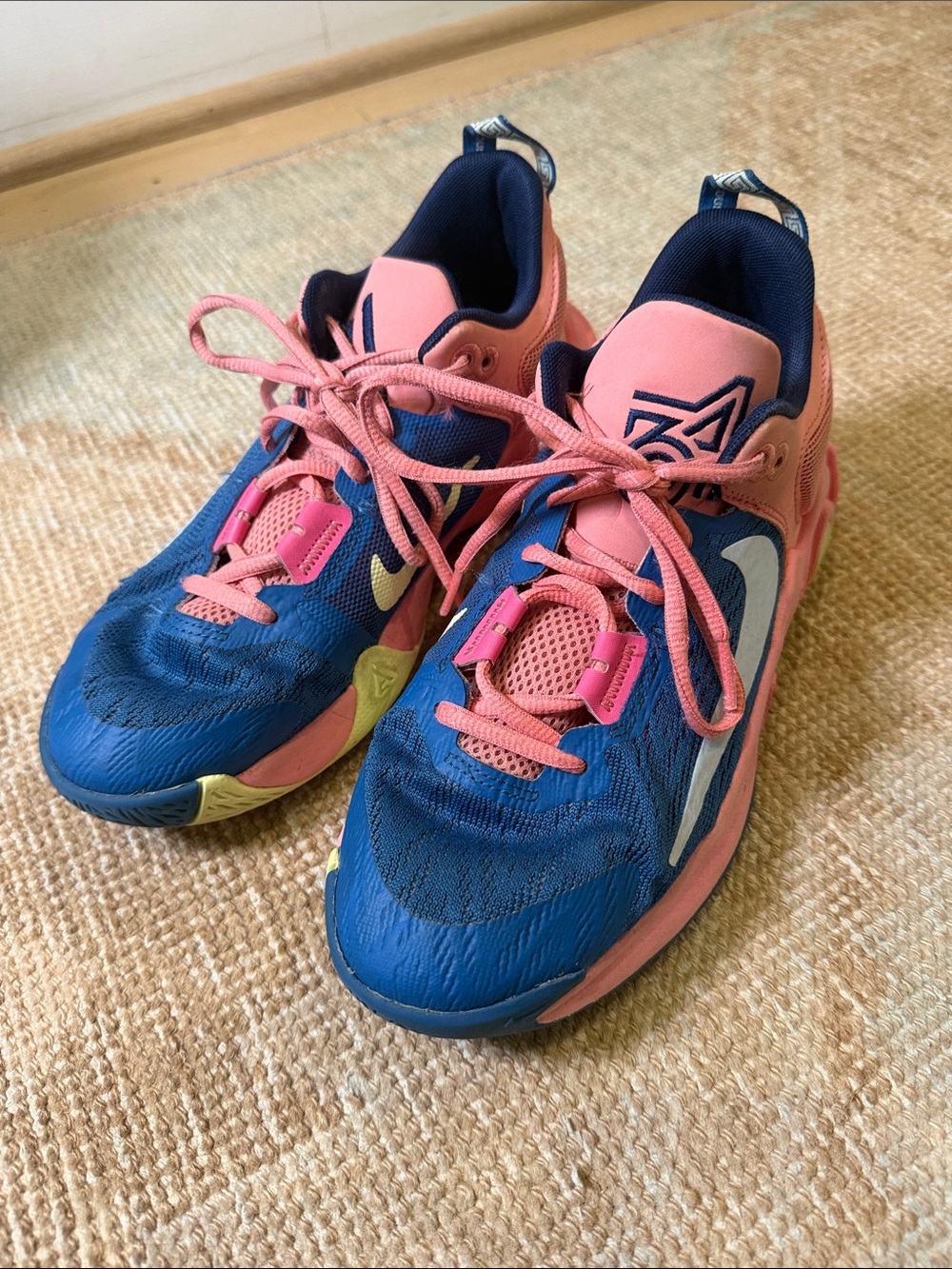Nike Kids Sneakers in Blue and Pink